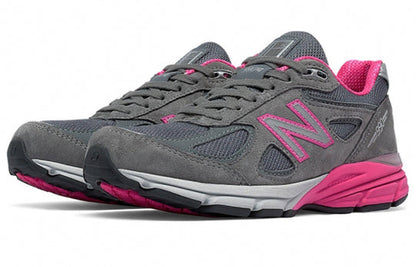 (WMNS) New Balance 990v4 Made in USA 'Grey Pink' W990GP4