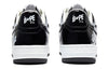 (WMNS) A BATHING APE Bape Sta 'Black White' 1I70-291-001-BLACK