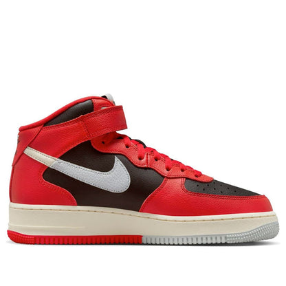 Nike Air Force 1 Mid LV8 'Split Black Red' DZ2554-001