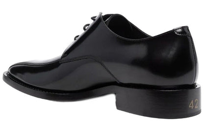 Balenciaga Rim Hi-Shine Derby Shoes 'Black' 636622WA7B01000