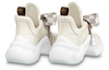 (WMNS) LOUIS VUITTON Archlight 1.0 Sneakers 'Cream White with Plaid Ribbon' 1AB43V