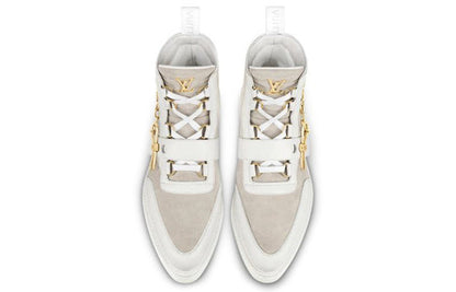 LOUIS VUITTON Creeper Ankle Boots 'Beige' 1A54CP