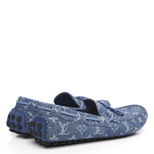 LOUIS VUITTON Arizona Loafers 'Denim Monogram' 1A80HM