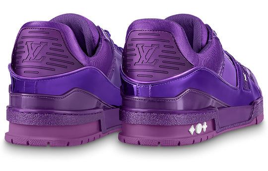 LOUIS VUITTON LV Trainer Sneakers 'Purple' 1AA46V