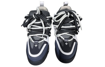 LOUIS VUITTON Skate Sneakers 'Grey Black' 1ABZ48