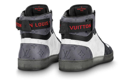 LOUIS VUITTON Tenis Rivoli Sneakers 'White Monogram Ice and Dark Gray Monogram' 1A8V03