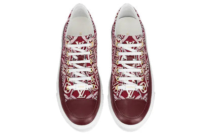 (WMNS) LOUIS VUITTON Stellar Sneakers 'White Red Monogram' 1A8DDN