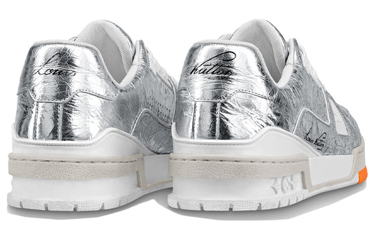 LOUIS VUITTON Trainer Sneakers 'Silver' 1A8KGQ