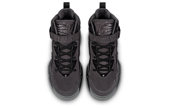 LOUIS VUITTON Trainer 2 Ankle Sneakers 'Grey' 1AB8U4