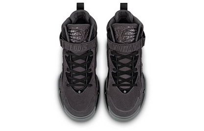 LOUIS VUITTON Trainer 2 Ankle Sneakers 'Grey' 1AB8U4