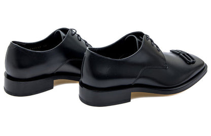 Balenciaga BB Icon Derby Shoes 'Black' 712642WA8E31000