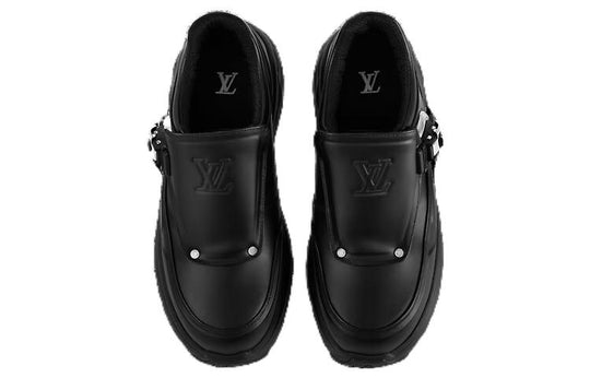 LOUIS VUITTON LV Discovery Monk Strap Shoes 'Black' 1ABYX1