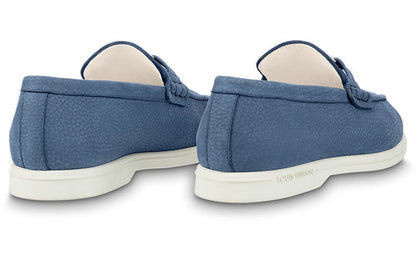 LOUIS VUITTON LV Estate Loafers 'Blue' 1AA6CW