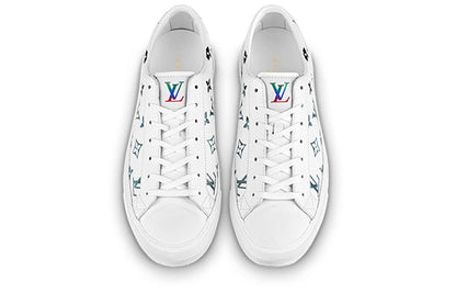 LOUIS VUITTON Tattoo Sneakers 'White with Colorful Monogram' 1A8KHO