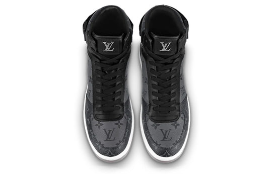 LOUIS VUITTON Rivoli Ankle Sneakers 'Grey Monogram' 1A8EA