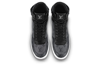 LOUIS VUITTON Rivoli Ankle Sneakers 'Grey Monogram' 1A8EA