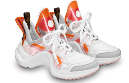 (WMNS) LOUIS VUITTON LV Archlight Sports Shoes White/Orange 1A65RA