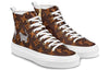 (WMNS) LOUIS VUITTON LV Stellar High-Top Sneakers Brown 1A52OF