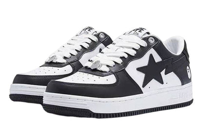 (WMNS) A BATHING APE Bape Sta 'Black White' 1I70-291-006-BLACK