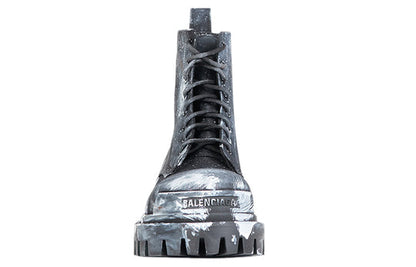 Balenciaga Strike Boots 'Grey Silver' 670633W2DY21090