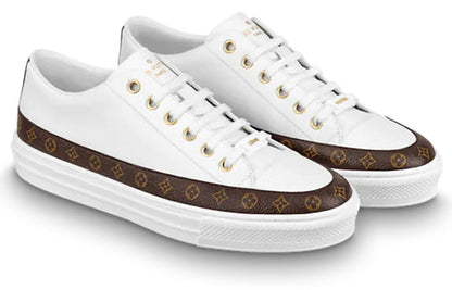 (WMNS) LOUIS VUITTON Stellar Sneakers 'White with Monogram Deco' 1A8NDV