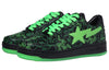 (WMNS) A BATHING APE X Razer Bape Sta 'Black Neon Green' 1I23-291-902-BG