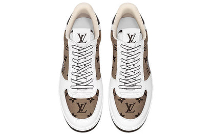 LOUIS VUITTON Rivoli Sneakers 'White with Vintage Monogram' 1ABF4L