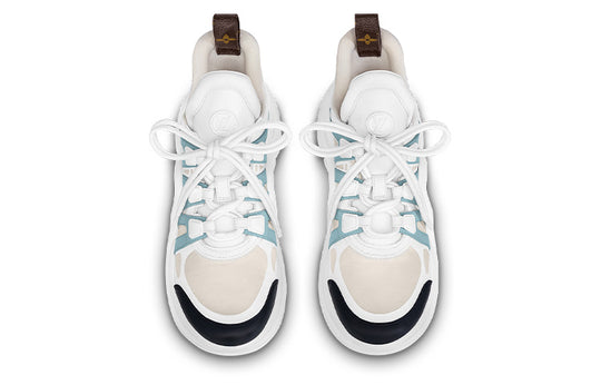 (WMNS) LOUIS VUITTON Archlight 1.0 Sneakers 'White Blue Beige' 1ABI63
