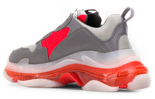 Balenciaga Triple S Sneaker 'Clear Sole - Grey Red' 541624W09ON1291