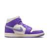 (WMNS) Air Jordan 1 Mid 'Purple White' BQ6472-504