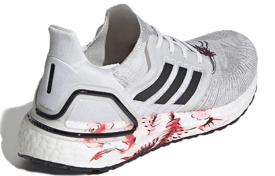 adidas Ultra Boost 20 'Crystal White Core Black Solar Red' FW4314
