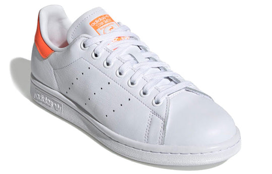 (WMNS) adidas originals Stan Smith 'White Orange' EE5863