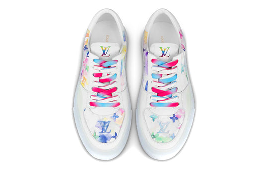 LOUIS VUITTON Ollie Sneakers 'White with Colorful Monogram' 1A8SGT