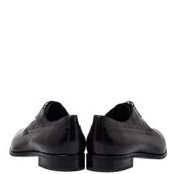 LOUIS VUITTON Haussmann Derby Shoes 'Black' 1A2BHI