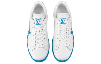 LOUIS VUITTON Luxembourg Samothrace Trainers 'White Blue' 1A9FZ3