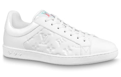 LOUIS VUITTON Luxembourg Sneakers 'White Monogram with Colorful Logo' 1A8J0W