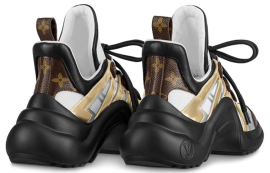 (WMNS) LOL x LOUIS VUITTON Archlight Calfskin Black/White/Gold 1A7ROA
