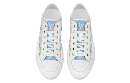 (WMNS) LOUIS VUITTON Stellar Sneakers 'Grey Blue White' 1A8NMG