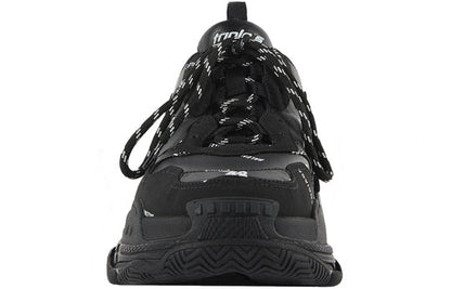 Balenciaga Triple S Sneaker 'Allover Logo - Black' 536737W2FA11090