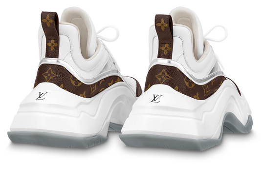 LOUIS VUITTON Archlight 2.0 Platform Sneakers 'White Brown Monogram' 1ABIHL