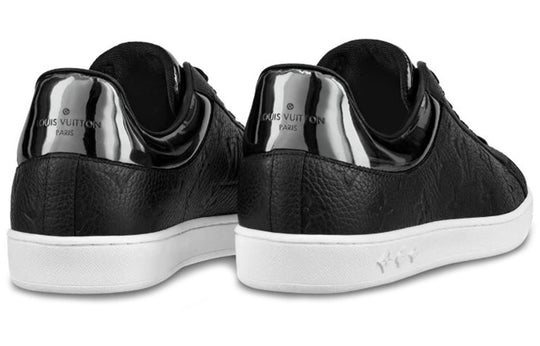 LOUIS VUITTON Luxembourg Sneakers 'Black Logo Monogram' 1A80XZ