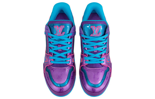 LOUIS VUITTON Trainers 'Blue Purple Pink' 1A9JQJ