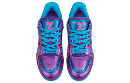 LOUIS VUITTON Trainers 'Blue Purple Pink' 1A9JQJ