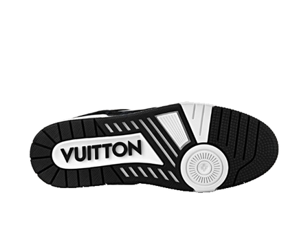 LOUIS VUITTON Paris Exclusive LV Trainers 'White Black' 1AAVUN