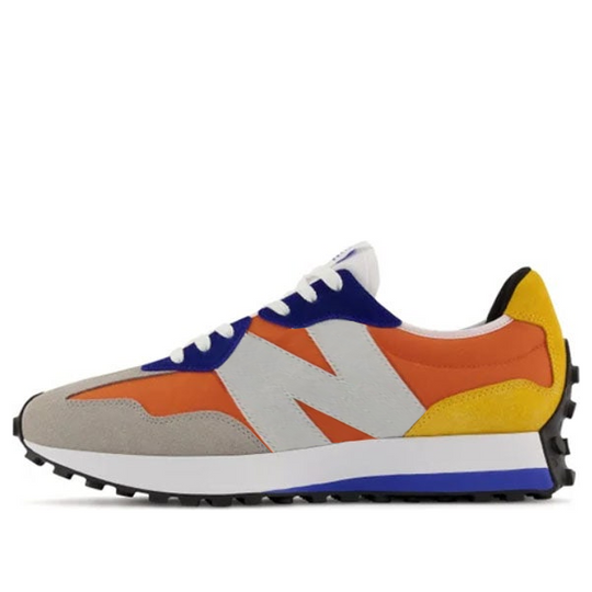 (WMNS) New Balance 327 x Dejounte Murray 'Orange Grey Blue' WS327FIN