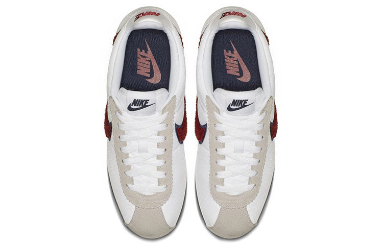 Nike(WMNS)  Classic Cortez PRM 'White Red Crush'