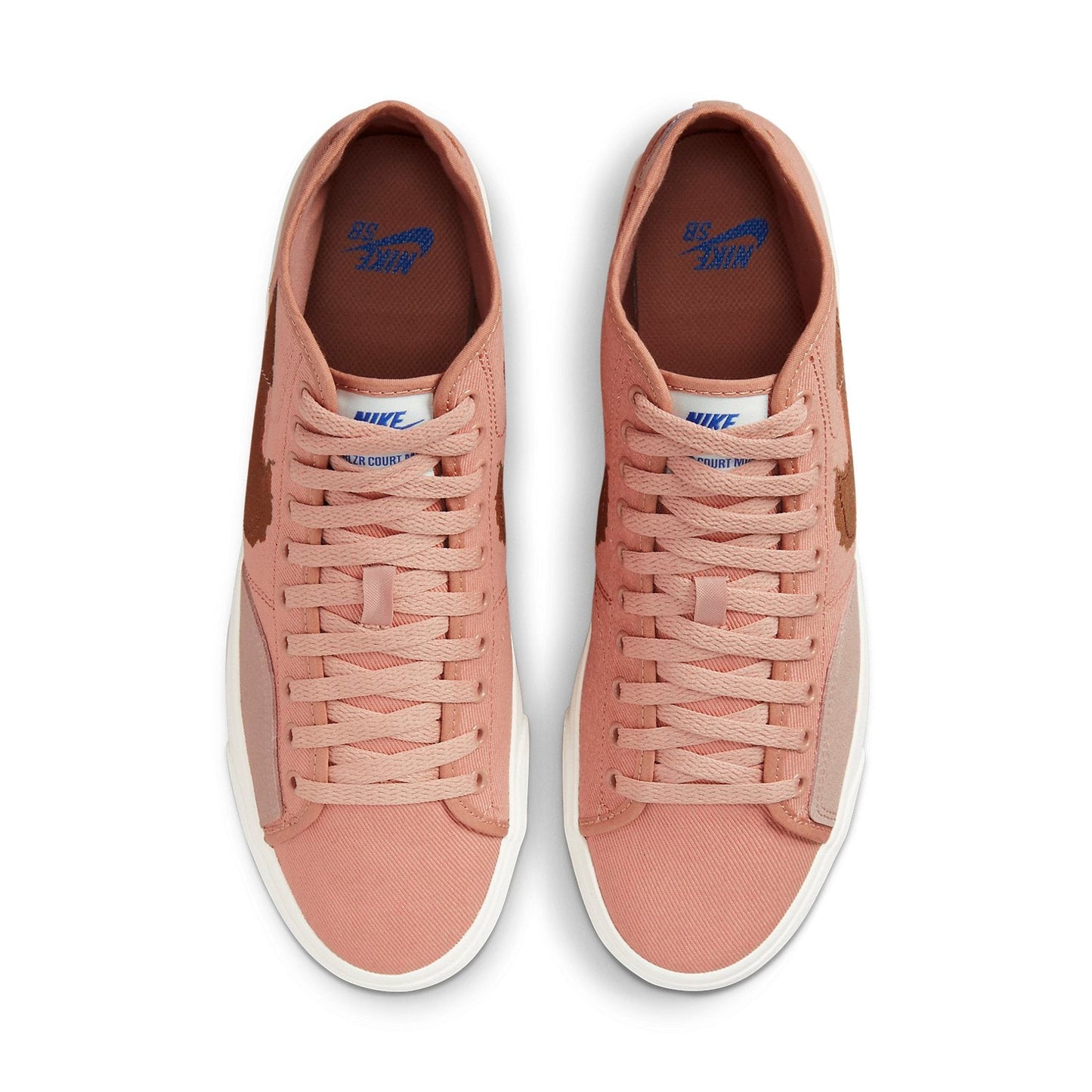 NikeBlazer Court Mid Premium SB 'Rose Whisper Burnt Sienna'