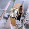 CASIOFemale DRESS Japan / South Korea Fashion Waterproof Brown Analog