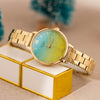 CASIOSHEEN Universe Starry Sky Subject Stylish Simplicity Thin And Light Watch Gradient Gold Analog