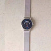 CASIOMen's  Dress Series waterproof quartz Watch 43mm Silver Stainless Steel Strap Mens Blue Analog